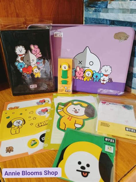 Official Bt21 Stationary T Set Chimmy Hobbies And Toys Stationary
