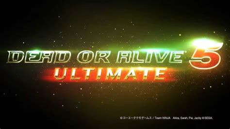 Dead Or Alive 5 Ultimate Sexy Trailer Youtube