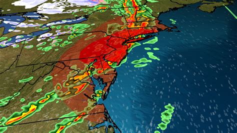 Severe Thunderstorms With Damaging Winds Threaten Northeast Including