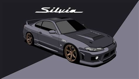 Silvia S15 Garage Artwork Car Design Jdm Cars Suv