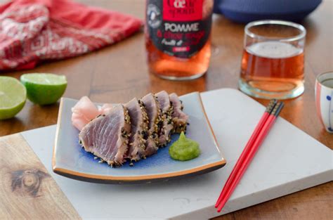 Tataki de thon