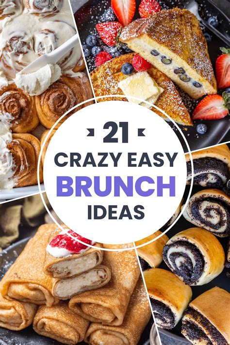 21 Crazy Easy Brunch Ideas Momsdish