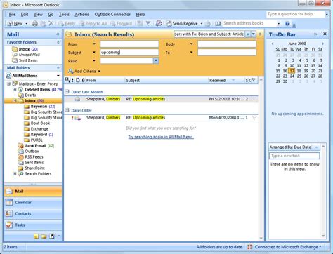 Vba Running An Outlook Search Programmatically Stack Overflow