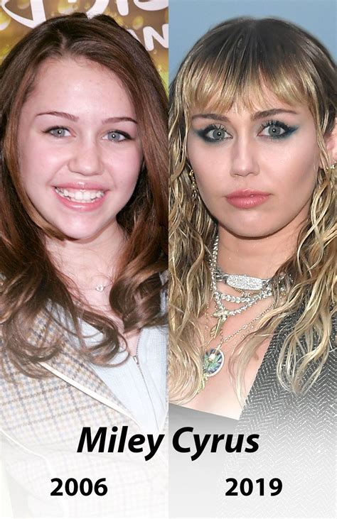 Verraten sie mir auch was? So sah Miley Cyrus früher und heute aus. (Foto: Getty ...