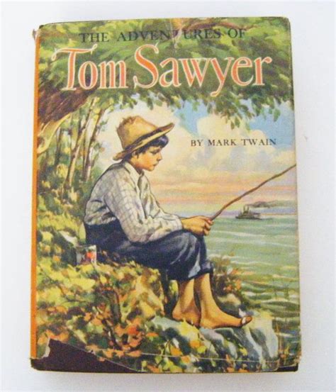 1944 The Adventures Of Tom Sawyer By Mark Twain Hardcover Book Etsy