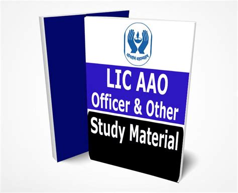 Lic Aao Study Material Notes Buy Online Full Syllabus Text Book
