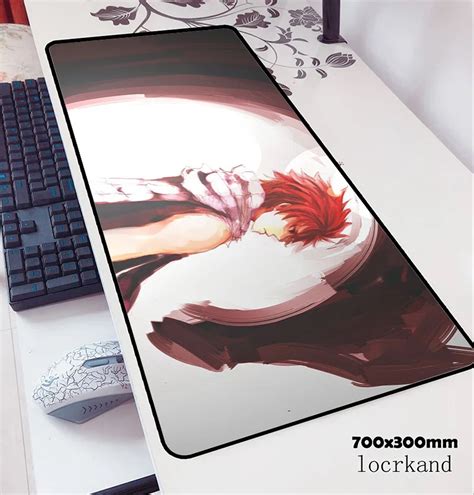Сказочный Хвост коврик для мыши 70x30 см игровой коврик для мыши Аниме ...