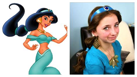 Jasmine Hair Tutorial A Cutegirlshairstyles Disney Exclusive Disney