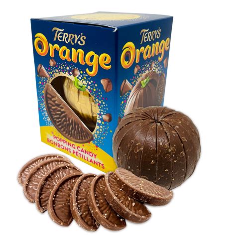 terry s chocolate orange with popping candy uk chocolate