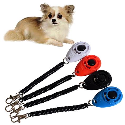 Dog Training Clicker With Wrist Strap Pet Training Clicker Set Puppy