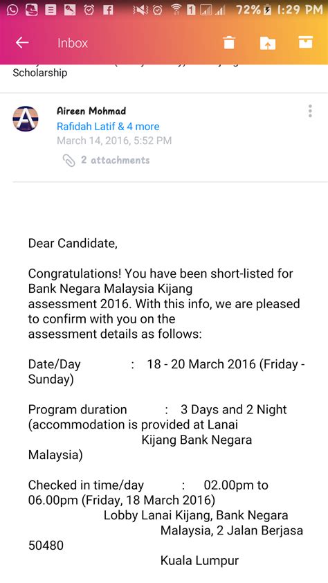 Unless specified, scholars4dev.com is not in any way affiliated with any of the scholarship providers featured in this website. Bank Negara Kijang Scholarship Interview Experience