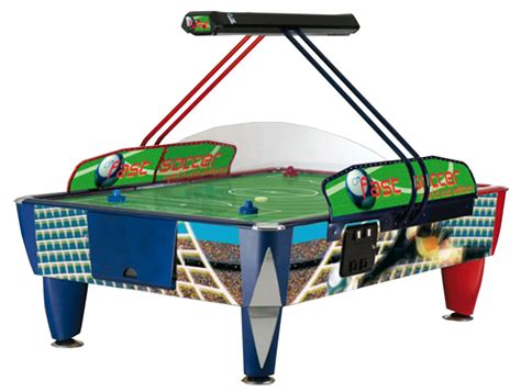 220v/ 240v fan for fast paced play folding leg system for easy storage when. SAM Double Fast Soccer 8 foot Commercial Air Hockey Table