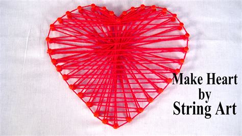 Free Heart String Art Template