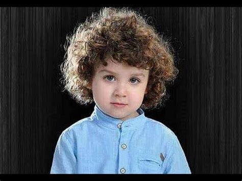 تسريحات شعر كيرلي قصير للاطفال. للاولاد الصغار قصات شعر اطفال اولاد كيرلي