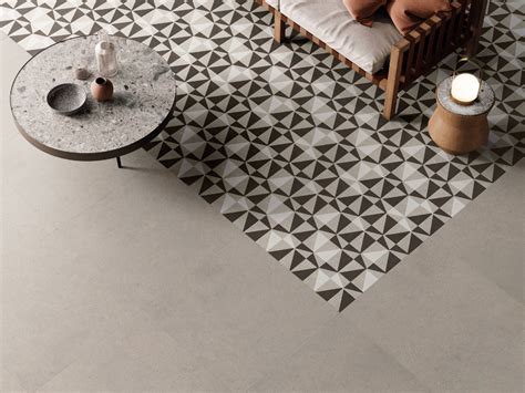 Porcelain Stoneware Wallfloor Tiles With Stone Effect Silver Grain