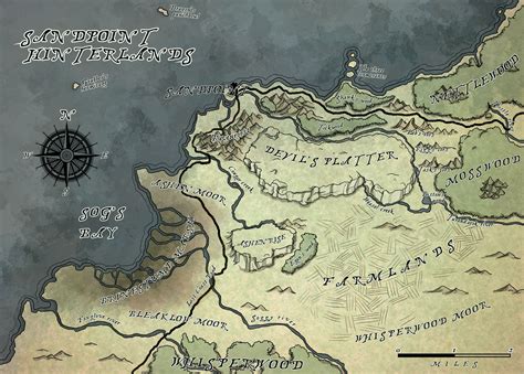 Sandpoint Hinterlands Fantasy Map Fantasy Map Making