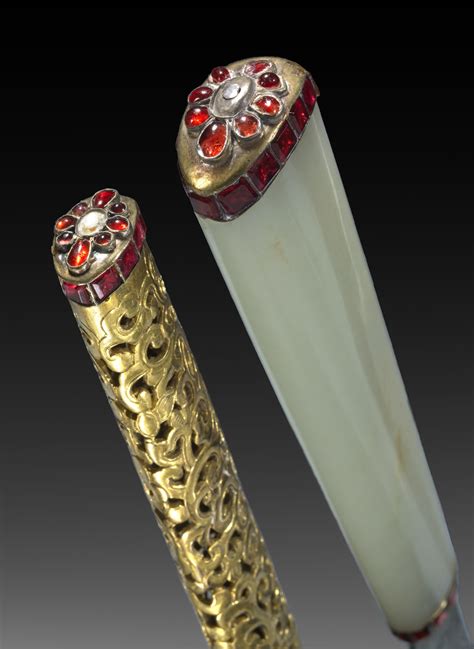 An Imperial Hunting Knife And Scabbard Jj Lally And Co Oriental Art