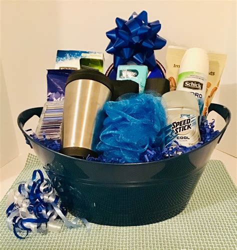 Men S Spa Relaxation Gift Basket Gift Set Perfect For Etsy