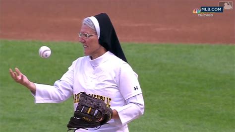 Nun Dazzles With First Pitch Strike At White Sox Game Abc7 Los Angeles