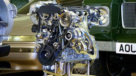 Free Picture Chrome Car Engine Garage Vehicle Metal Part Machine