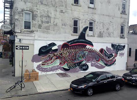 Nychos New Mural In New York City Usa Streetartnews Streetartnews