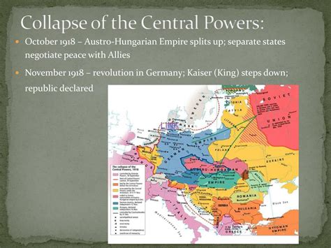 Ppt The End Of Wwi And The Treaty Of Versailles Powerpoint