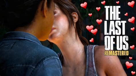 The Last Of Us Remastered Left Behind Ellie Kisses Riley Youtube