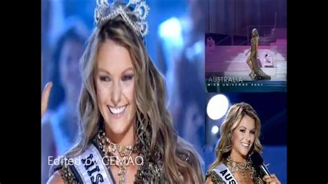 Jennifer Hawkins Australia Miss Universe 2004 Crowning Moment