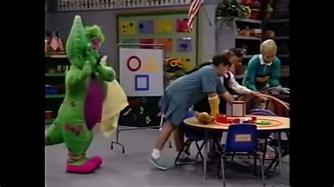 Cute Moment In “barney Red Blue And Circles Too” Youtube