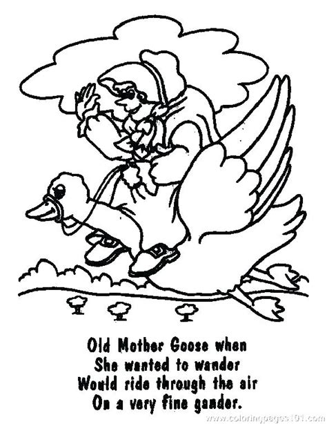 What is so great about printable? Mother Goose Nursery Rhymes Coloring Pages at GetColorings ...