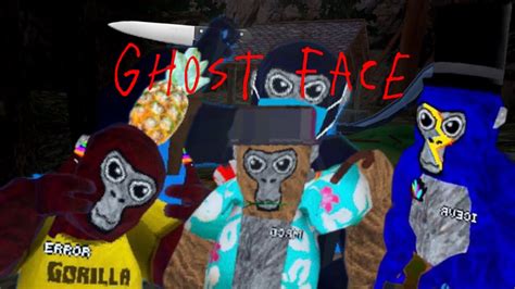 Ghost Face A Gorilla Tag Role Play Youtube