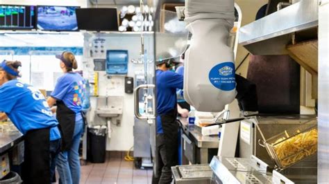 El Robot Que Se Ha Puesto De Moda En Los Fast Food De Ee Uu Y Que