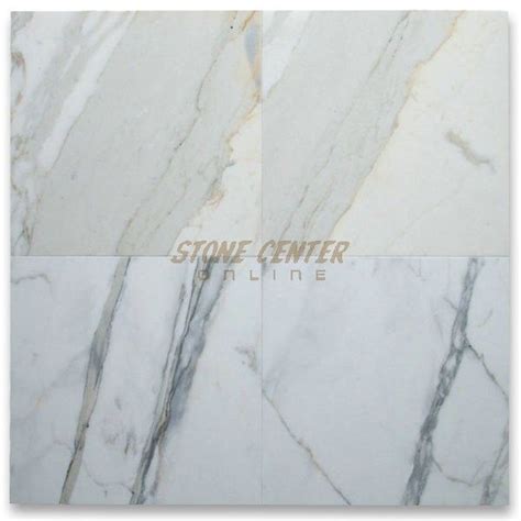 Calacatta Gold 18x18 Tile Polished Looks Just Like Marble But Its