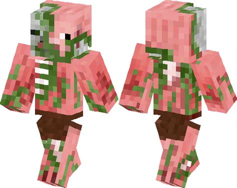 Pig Zombie Minecraft Skin Minecraft Hub