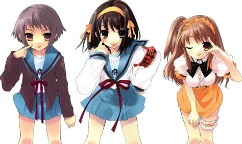 Fondos De Pantalla Ilustración Anime Dibujos Animados La Melancolía De Haruhi Suzumiya