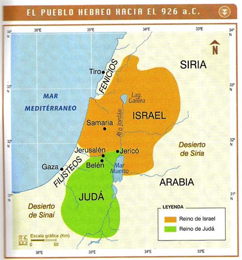 La Historia Y El Tiempo Mapa De La Cultura Hebrea