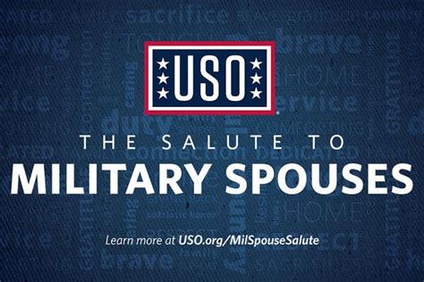 This Uso Event Doesnt Just Support Spouses It Salutes Them