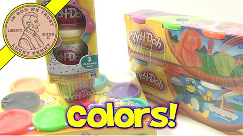 Play Doh 2012 New Play Doh Cans Case Of Colors Sweet Shoppe Play Doh