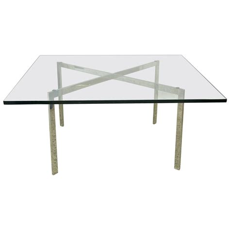 Ludwig mies van der rohe 1927. Mies Van der Rohe Barcelona Table for Knoll For Sale at ...