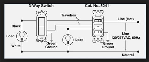 Combination Single Pole 3 Way Switch Wiring Diagram 3 Way Switch