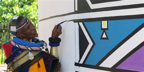 New York City Shows Some Love For Ndebele Artist Esther Mahlangu The
