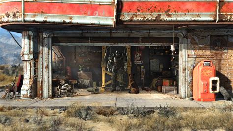 Fallout 4 Red Rocket Garage Uhd 4k Wallpaper Pixelz