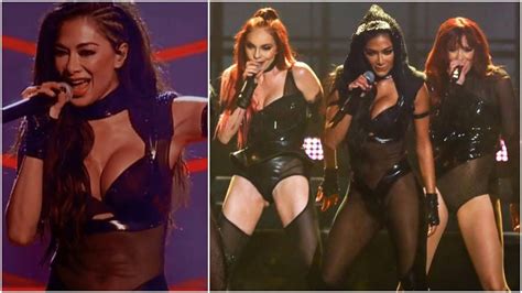 The Pussycat Dolls Reunite Onstage With An Epic Performance X Factor Celebrity Final Youtube