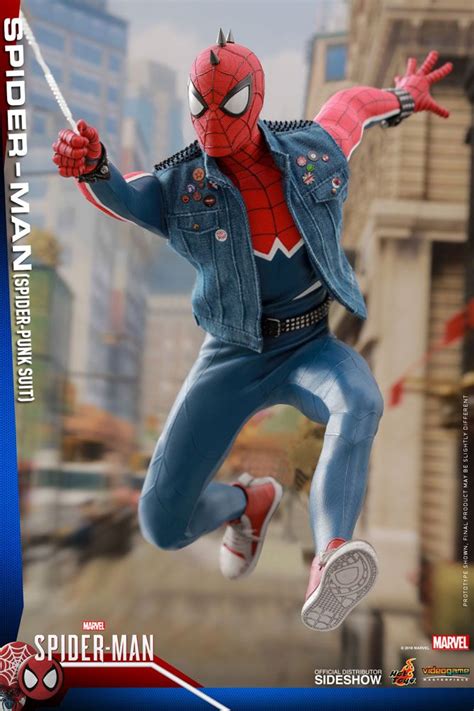 Marvels Spider Man Spider Man Spider Punk Suit 16 Scale Videogame