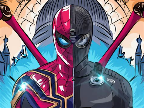 1024x768 Resolution Spider Man Black And Red Suit Comic 1024x768