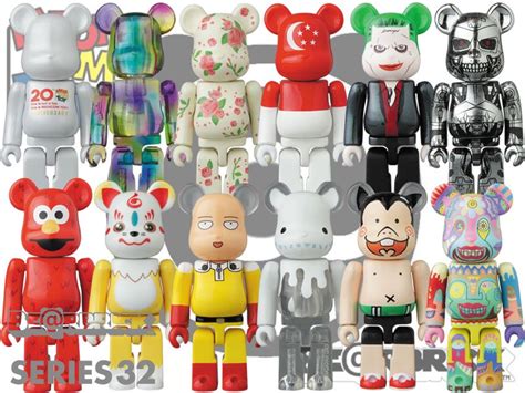 メディコムトイ20周年・ベアブリック15周年記念 be rbrickシリーズ32未開封1box 24個入り bandit selected toys