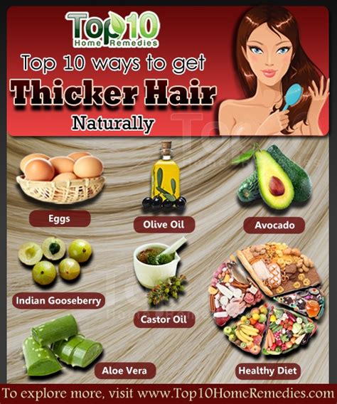 Everything About Wood How To Get Thicker Hair Naturally