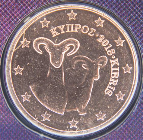 Cyprus Euro Coins Unc 2018 Value Mintage And Images At Euro Coinstv
