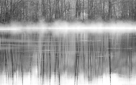 Water Reflection Black And White Wallpapers Wallpaper Cave