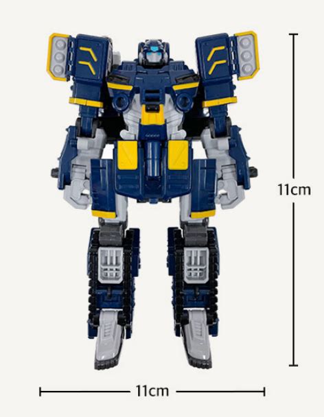 Miniforce Leo Penta X Bot Transformer Toy Car Robot Navy Toytron